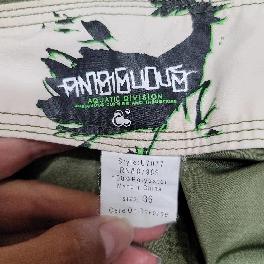 AMBIGUOUS Men's Swim Wear Board Shorts Size 36